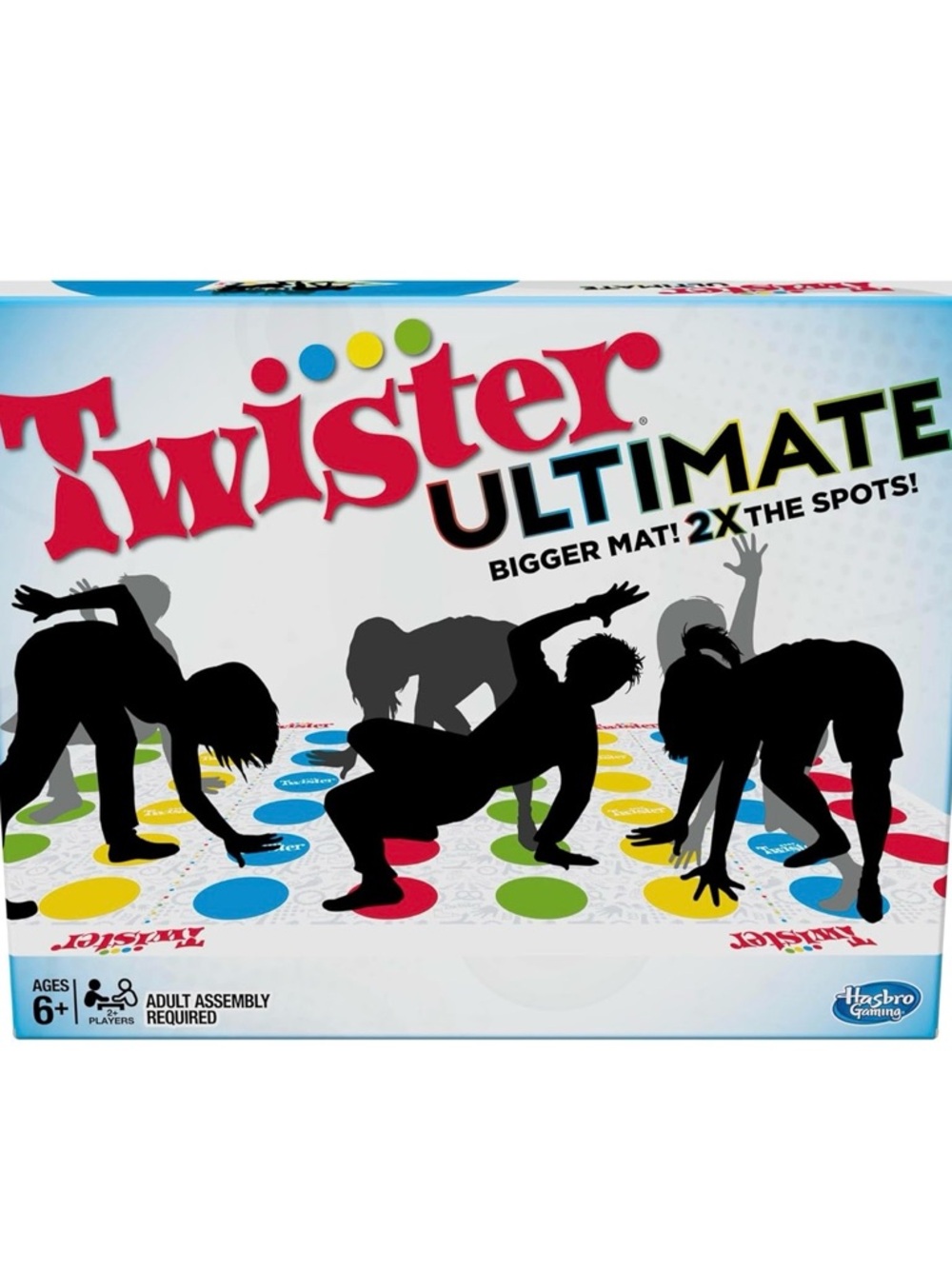 Twister ultimate bigger mat  - Red, Blue, Yellow, Green Circles